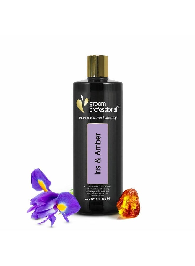 Groom Professional Iris & Amber Shampoo 450ml – Luxury Scented Dog Shampoo - Image 3